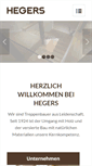 Mobile Screenshot of hegers-treppen.de